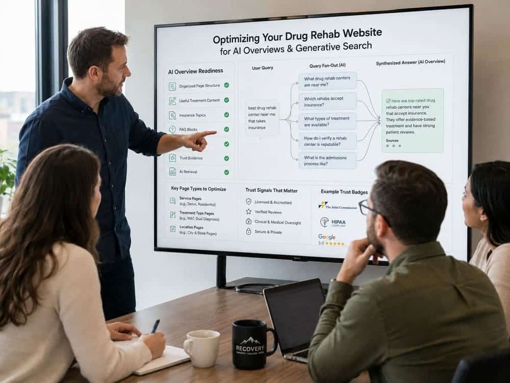 AI Overviews and Generative Search for Drug Rehab SEO