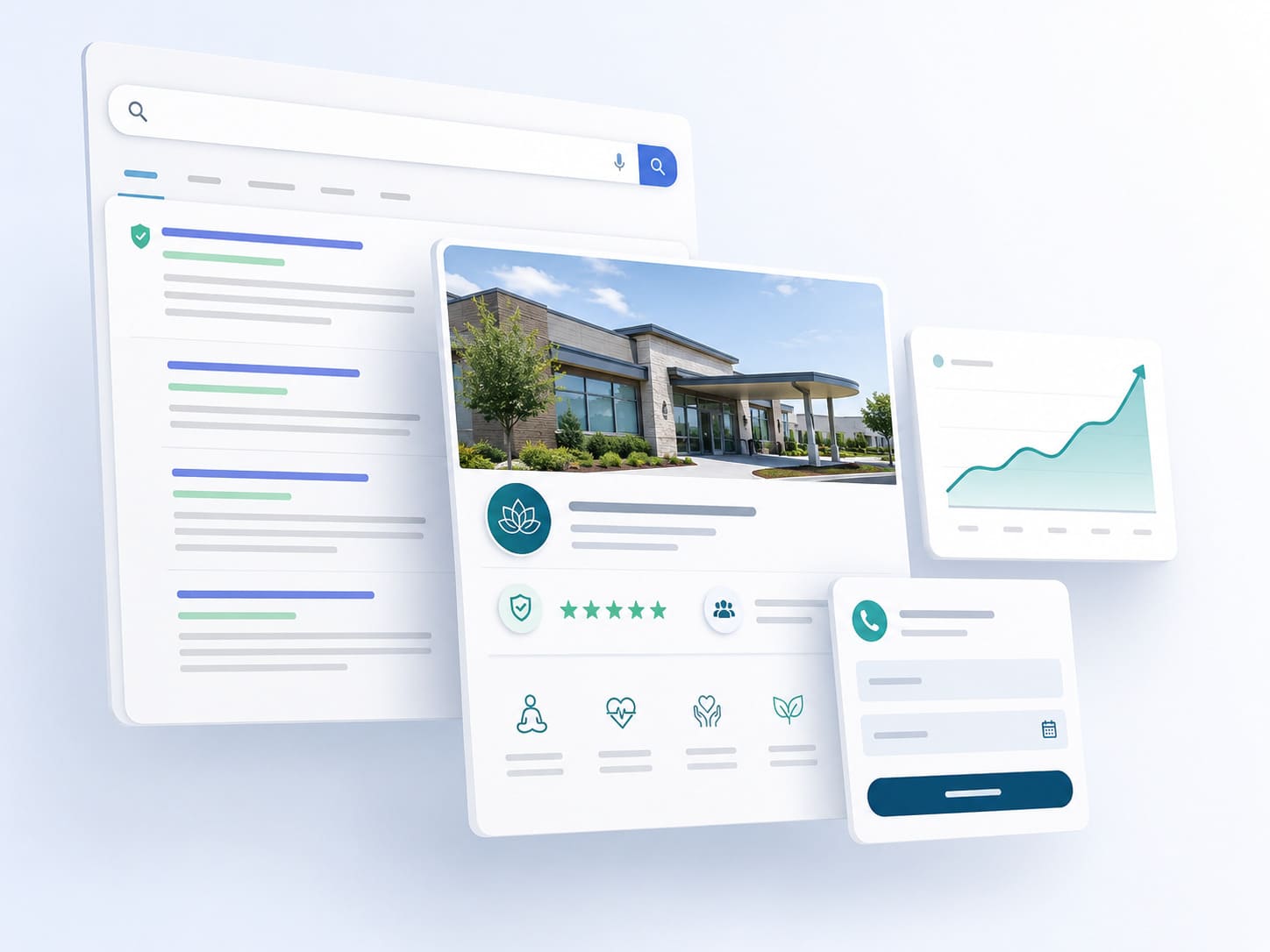 We Make Your Existing Pages Rank, Build Trust, and Convert
