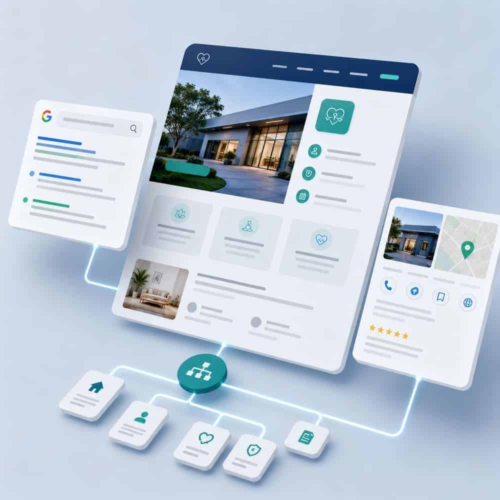We Build Website Architecture That Patients Can Use, and Google Can Read