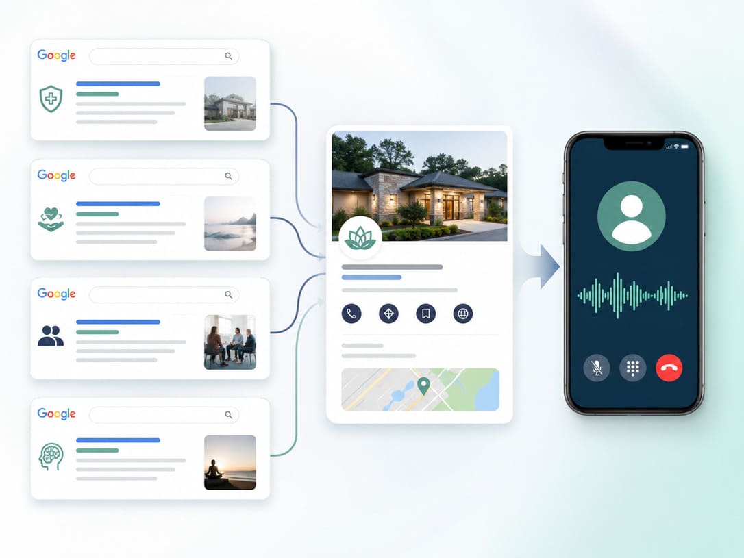 Pages That Help Rehab Centers Get More Calls From SEO