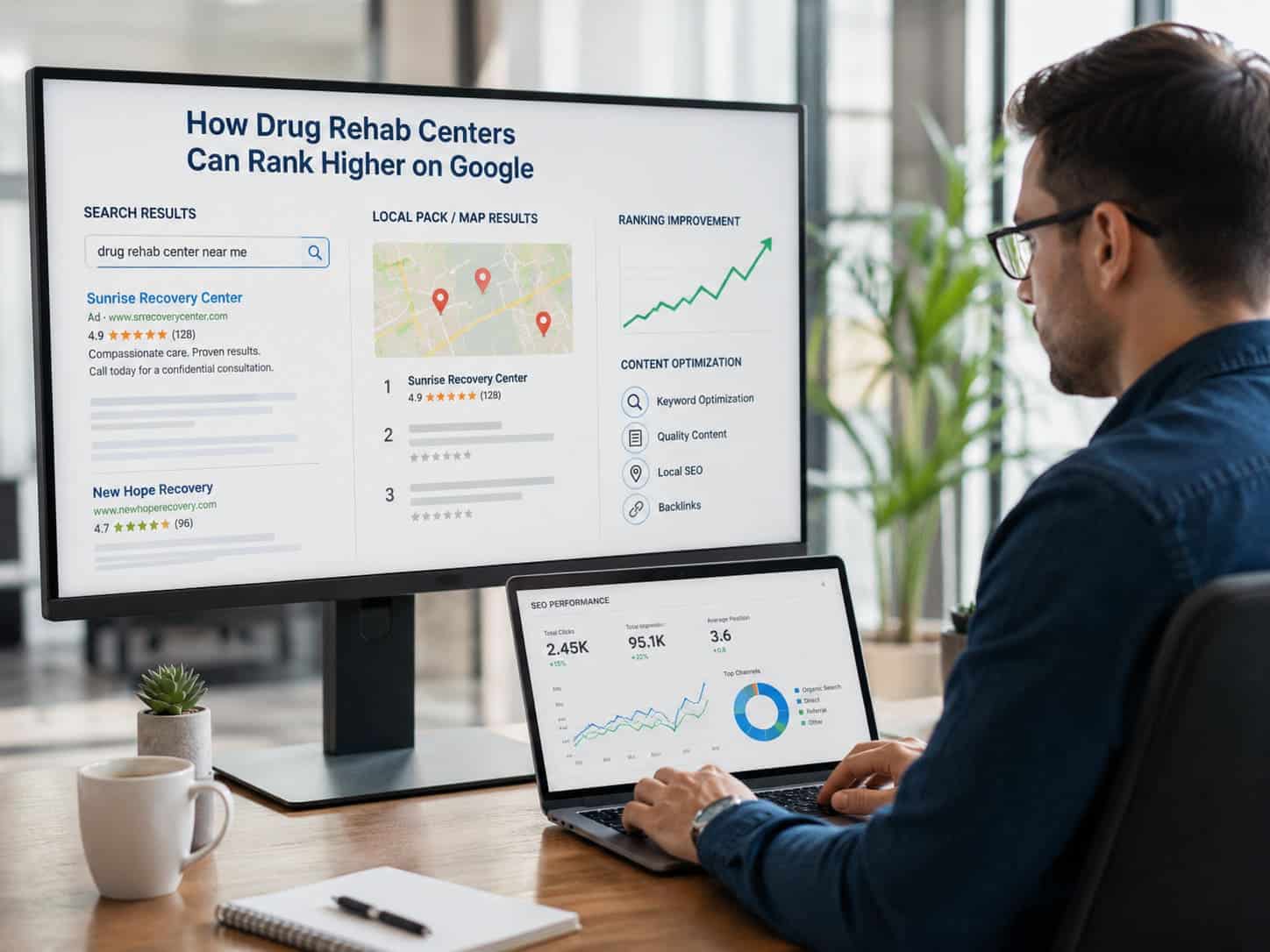 How Drug Rehab Centers Can Rank Higher on Google