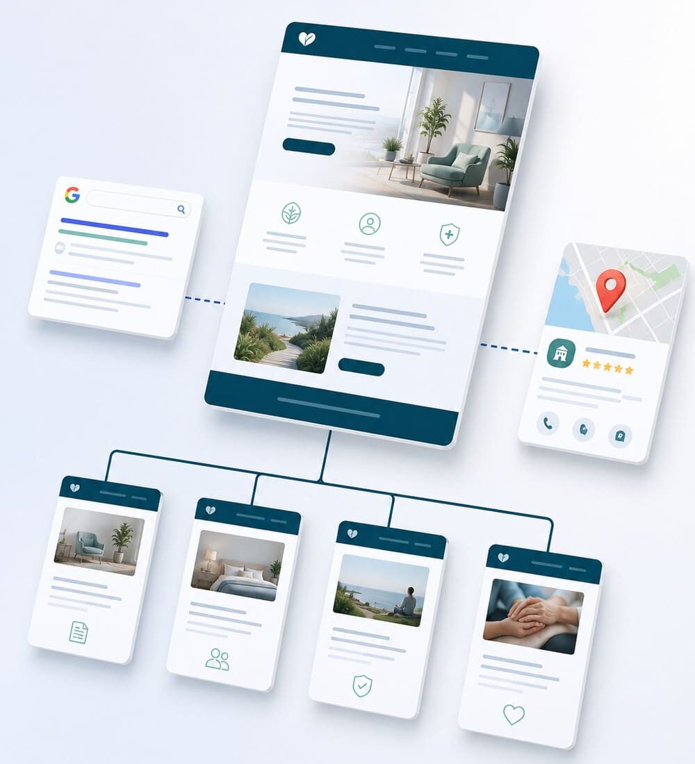 How We Structure Treatment Center Pages