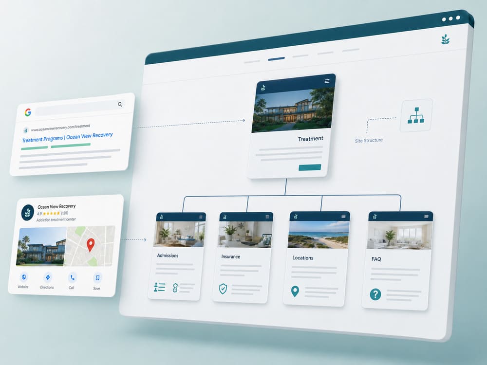 SEO-Friendly Website Architecture for Treatment Centers