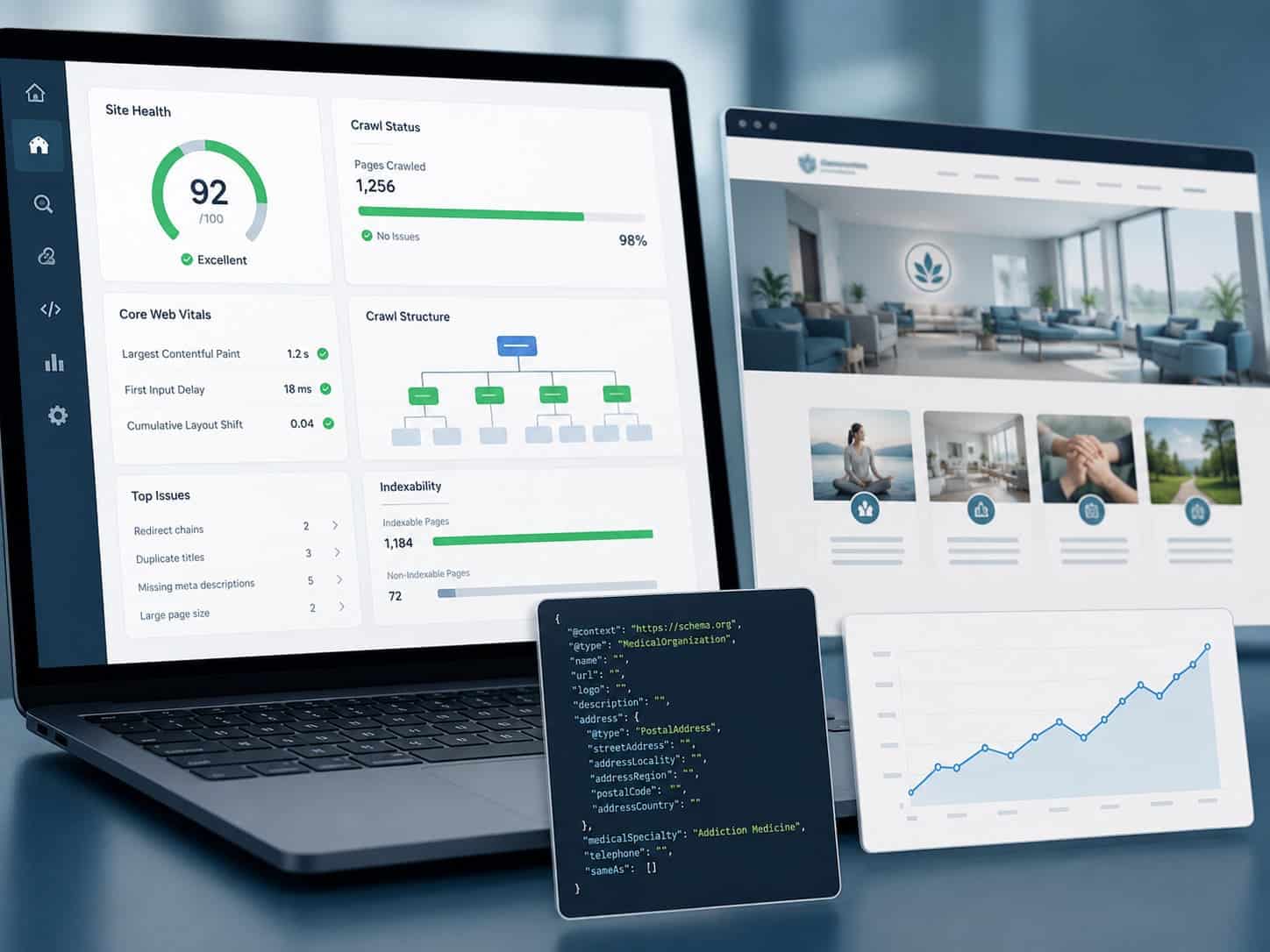 Technical SEO for Rehab Websites