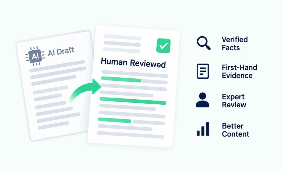 Humanizing AI Content for SEO With Expert Review